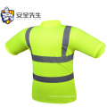 Fluorescent short sleeve safety t shirts